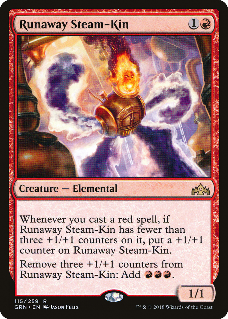 Runaway Steam-Kin (GRN-115) (Foil)