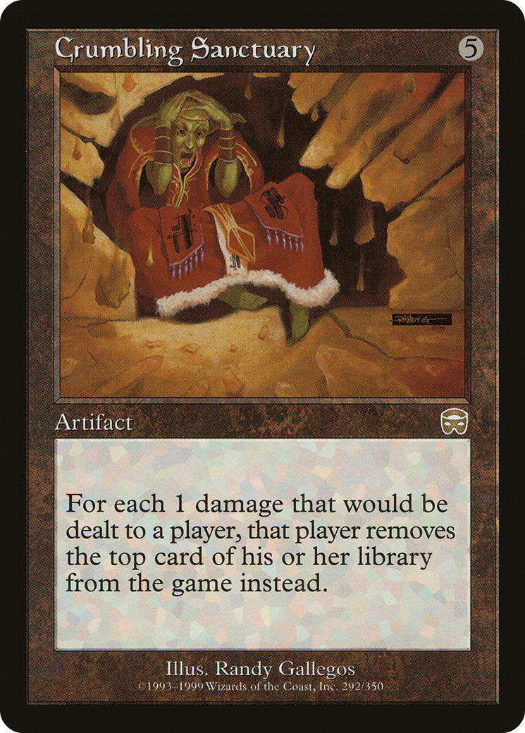 Crumbling Sanctuary (MMQ-292) (Foil)