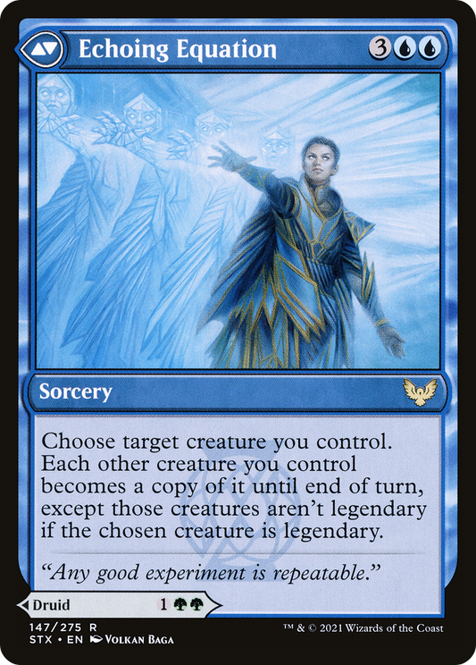 Augmenter Pugilist // Echoing Equation (STX-147) (Foil)