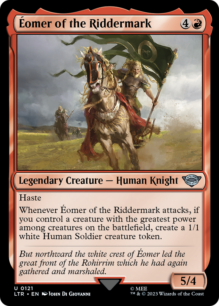Éomer of the Riddermark (LTR-121) (Foil)
