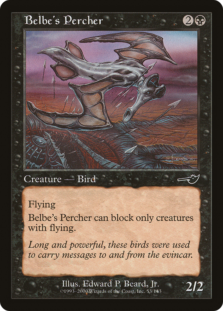 Belbe's Percher (NMS-053) (Foil)
