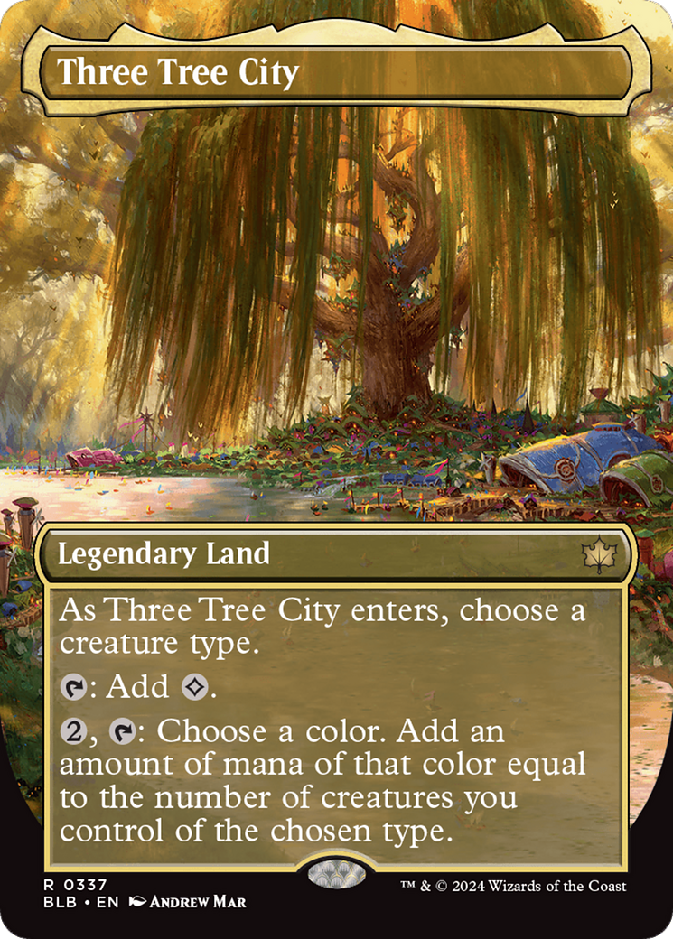 Three Tree City (BLB-337) (Borderless)