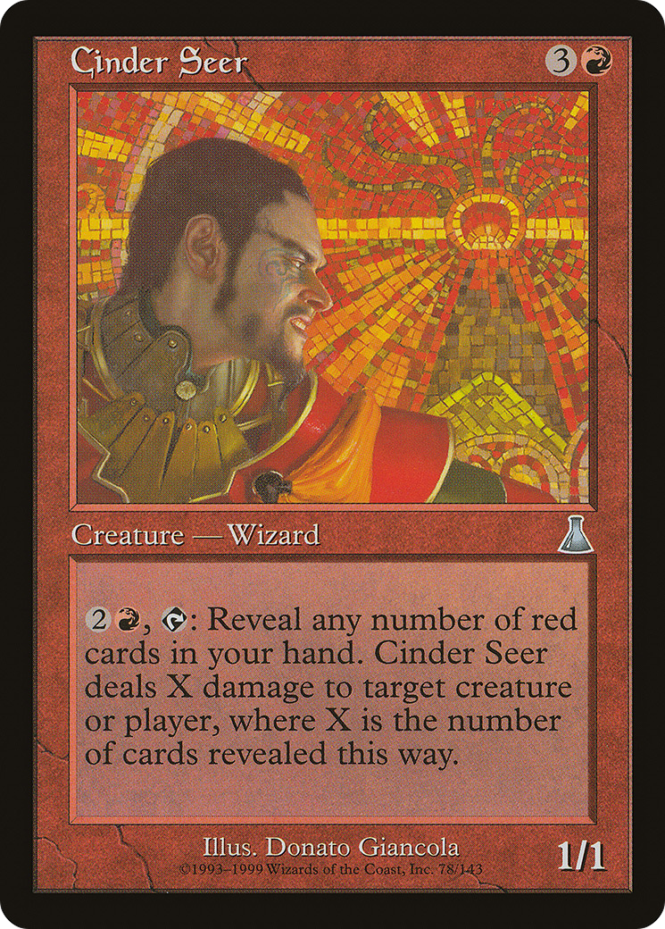 Cinder Seer (UDS-078)