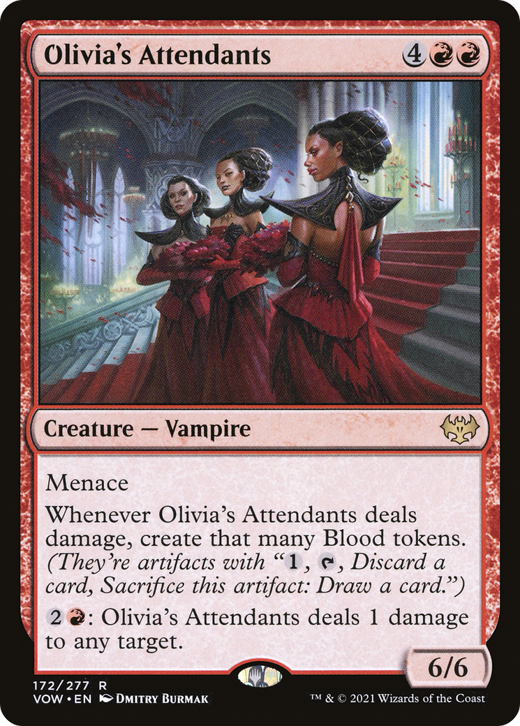 Olivia's Attendants (VOW-172) (Foil)