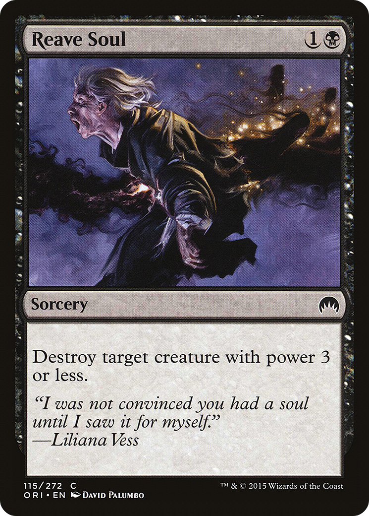 Reave Soul (ORI-115) (Foil)