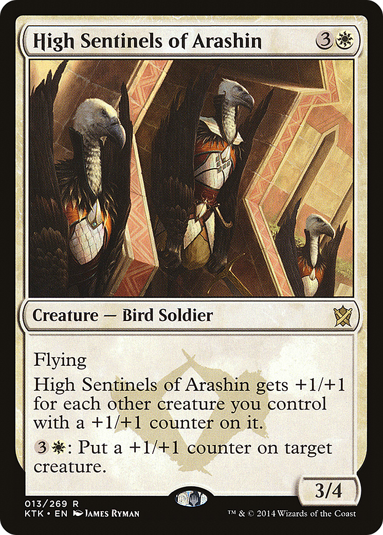 High Sentinels of Arashin (KTK-013) (Foil)