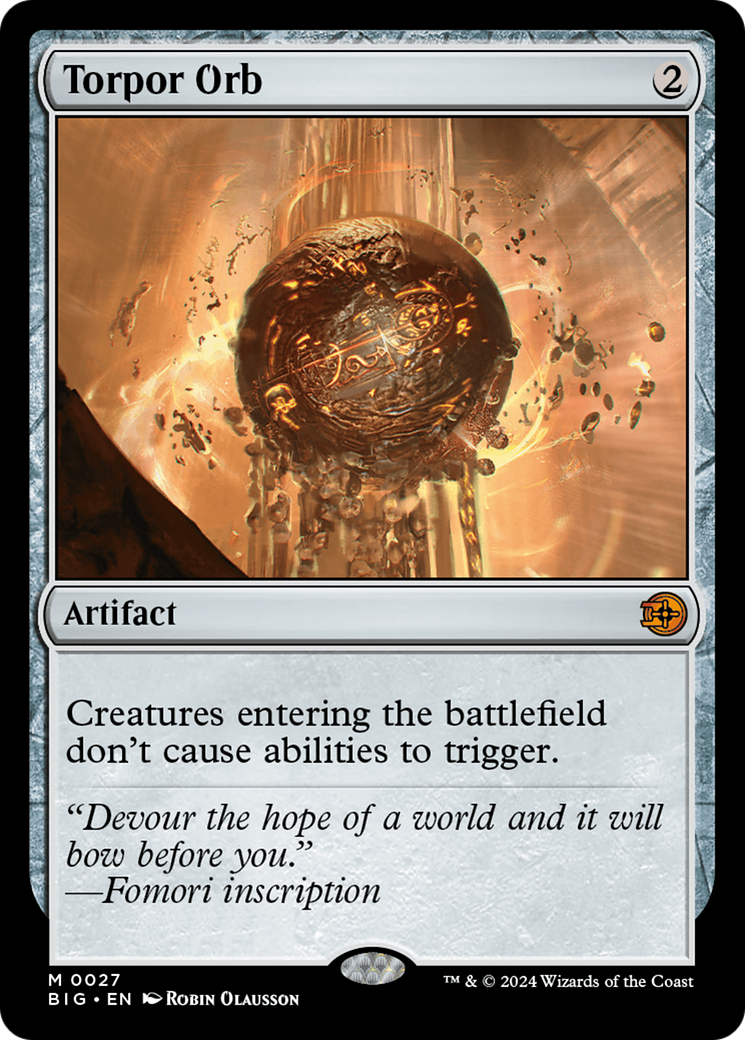 Torpor Orb (BIG-027) (Foil)