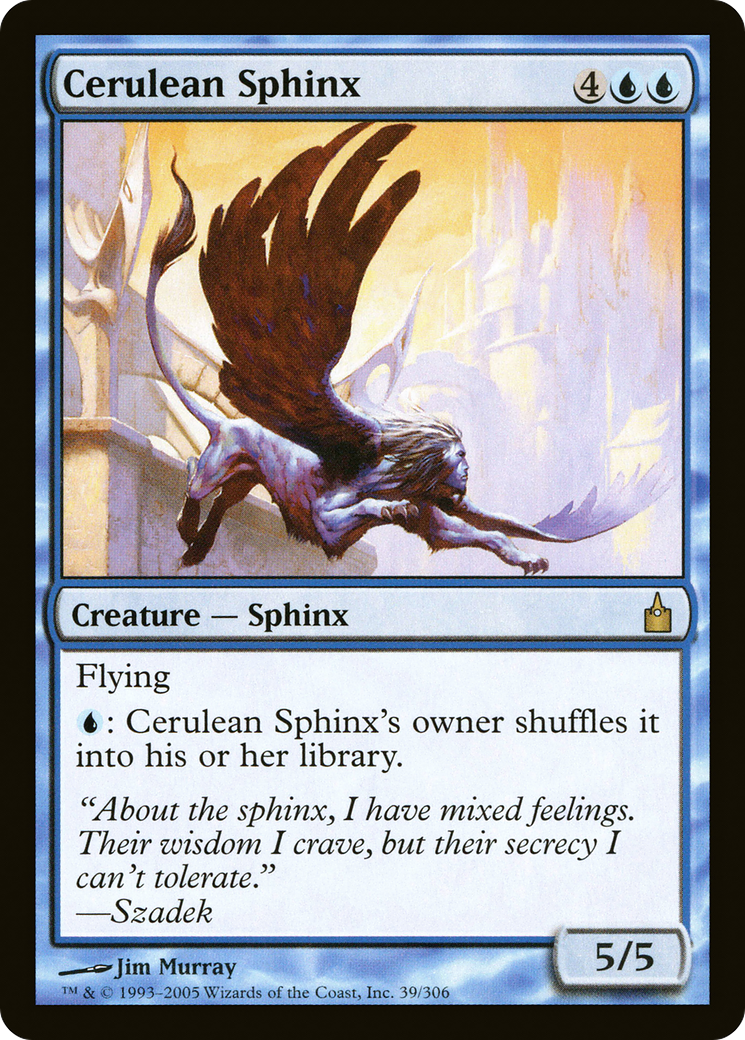 Cerulean Sphinx (RAV-039)