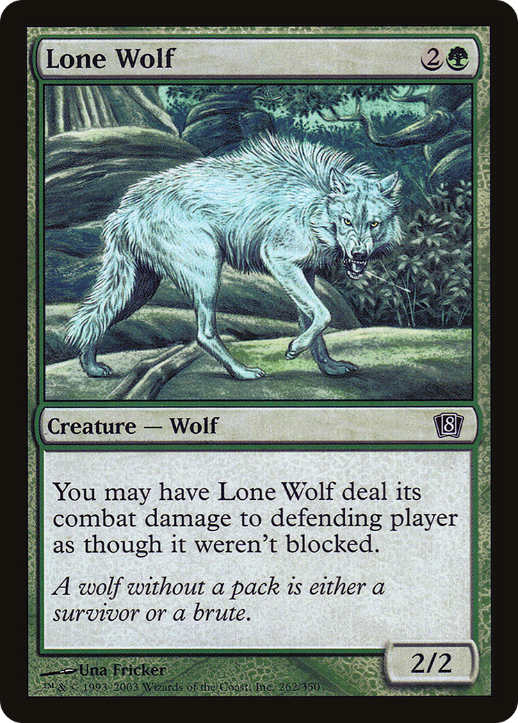 Lone Wolf (8ED-262)