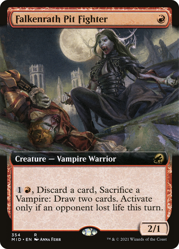 Falkenrath Pit Fighter (MID-354) (Extended Art)