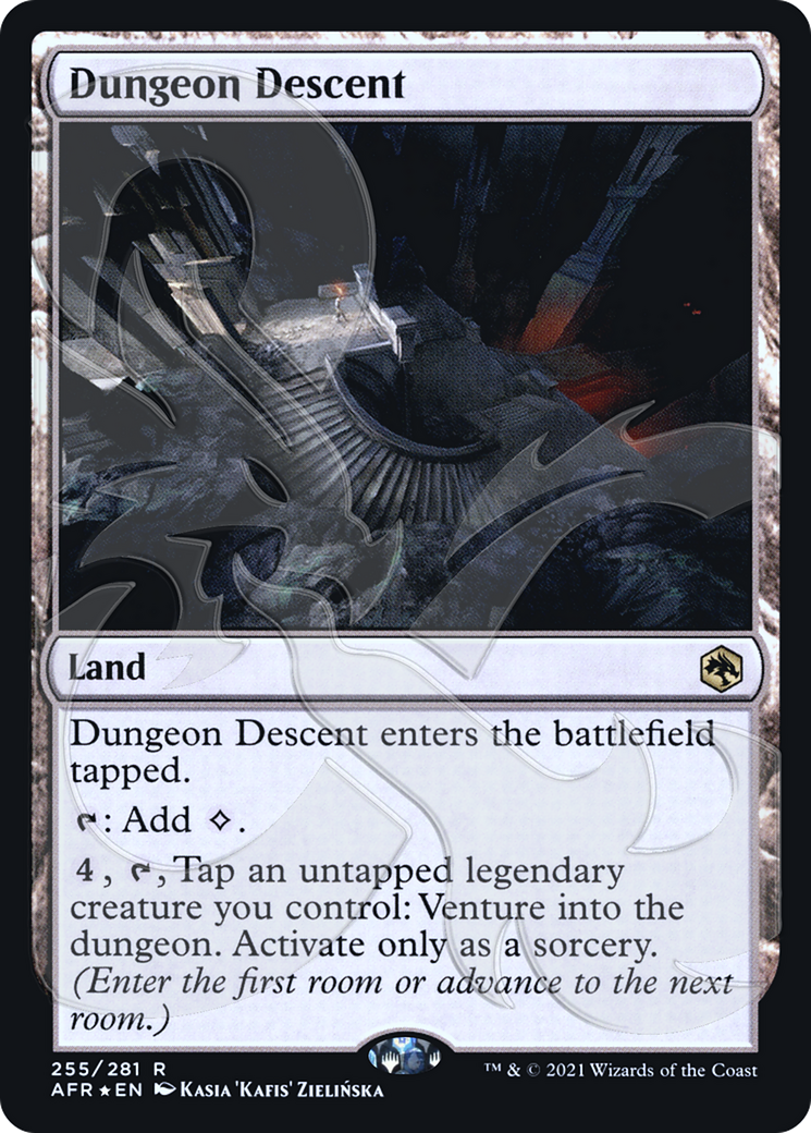 Dungeon Descent (Ampersand Stamped) (AFR&-255A) (Foil)