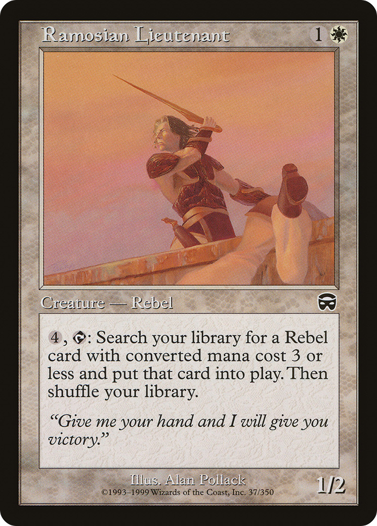 Ramosian Lieutenant (MMQ-037) (Foil)