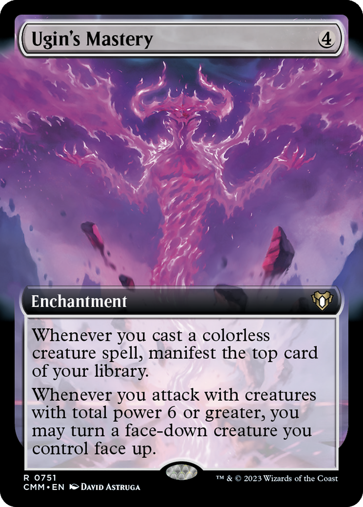 Ugin's Mastery (CMM-751) (Extended Art)