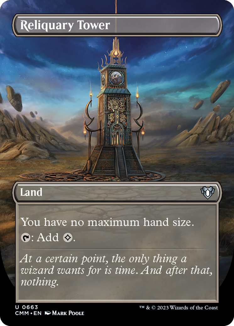 Reliquary Tower (CMM-663) (Borderless) (Foil)