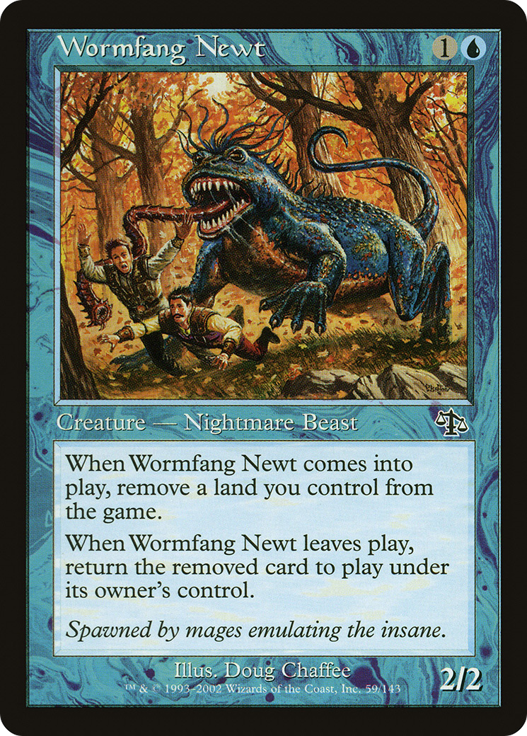 Wormfang Newt (JUD-059) (Foil)