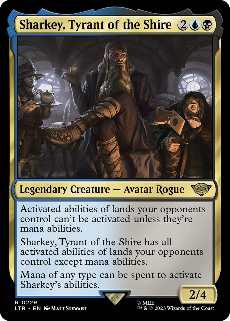 Sharkey, Tyrant of the Shire (LTR-229) (Foil)
