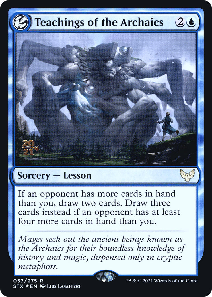 Teachings of the Archaics (PRE-57S) (Foil)