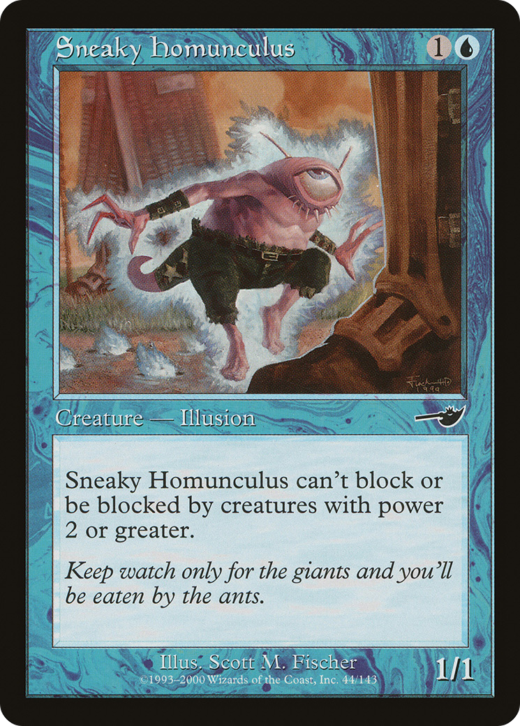 Sneaky Homunculus (NMS-044) (Foil)
