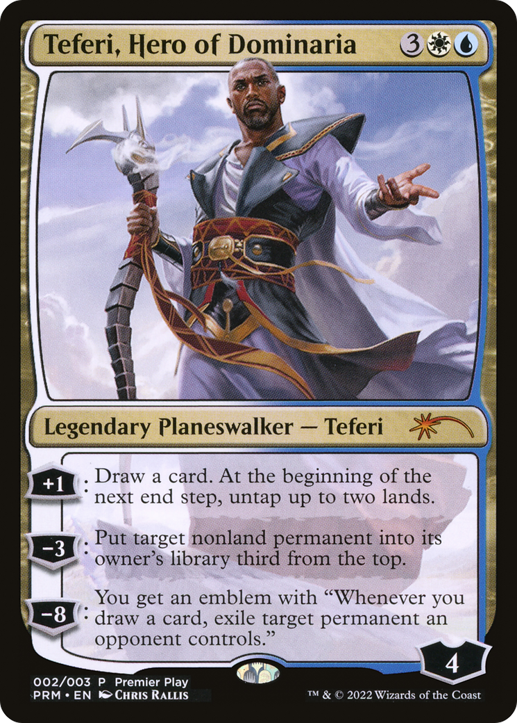 Teferi, Hero of Dominaria (PTP-2022-2) (Foil)