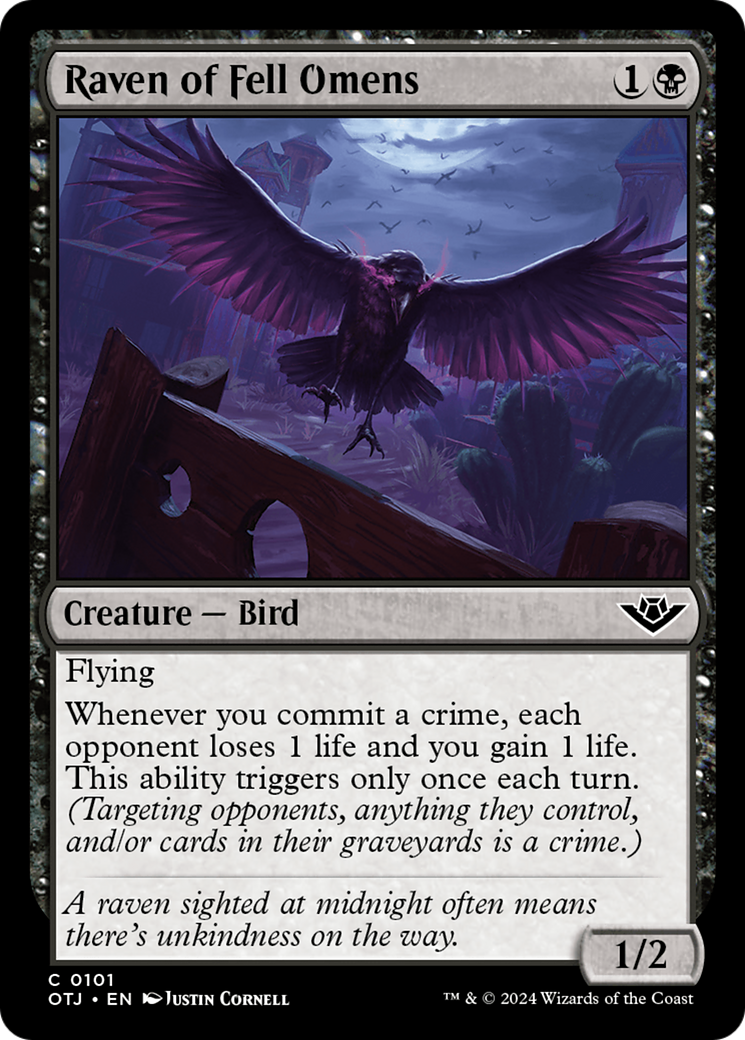 Raven of Fell Omens (OTJ-101)