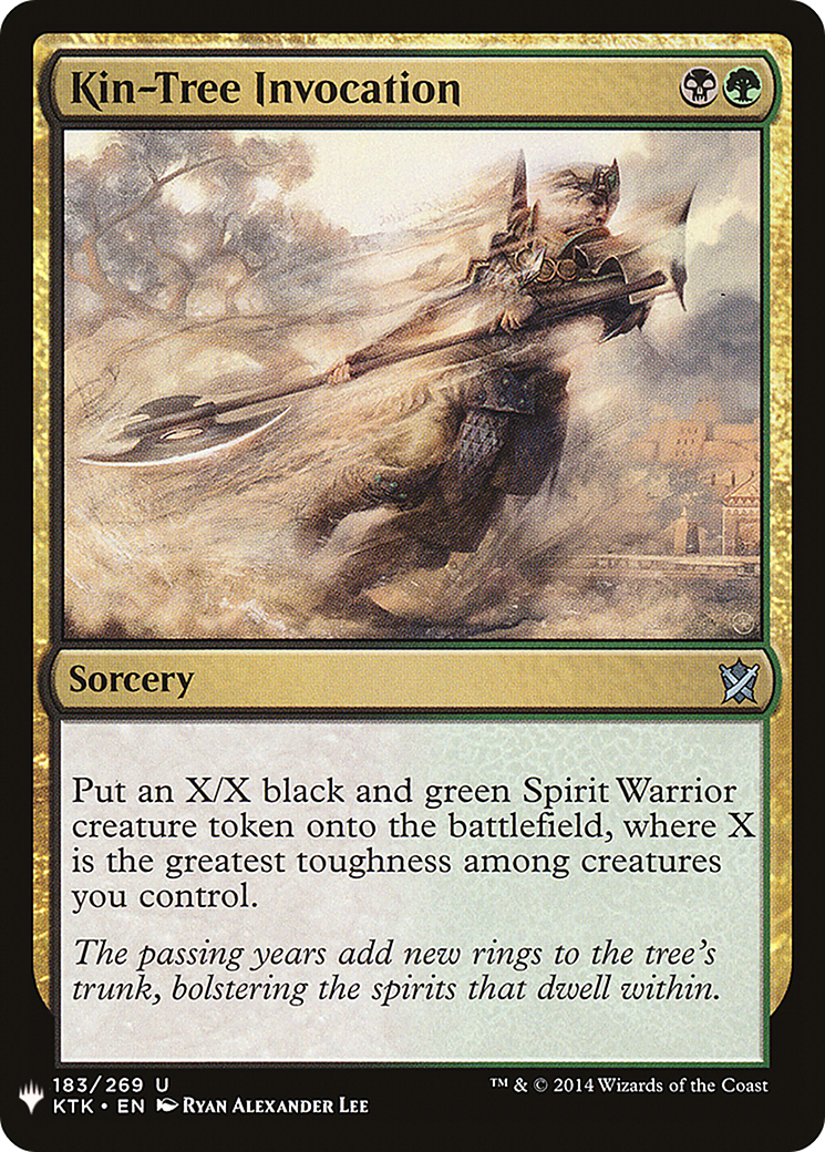 Kin-Tree Invocation (LIST-KTK-183)
