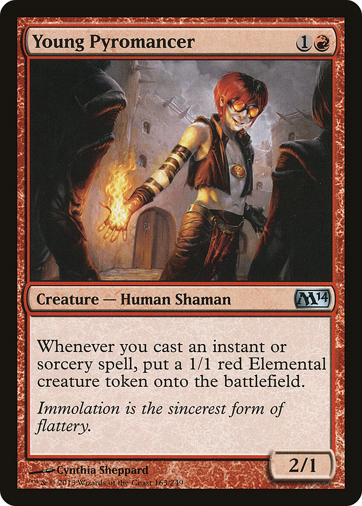 Young Pyromancer (M14-163)