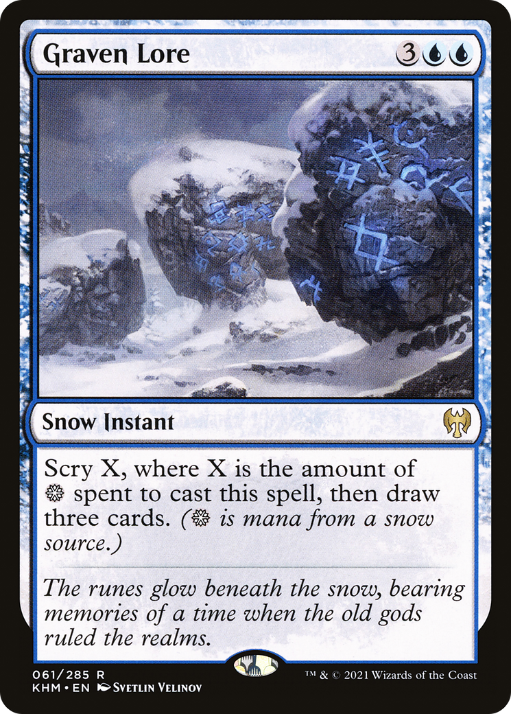 Graven Lore (KHM-061) (Foil)