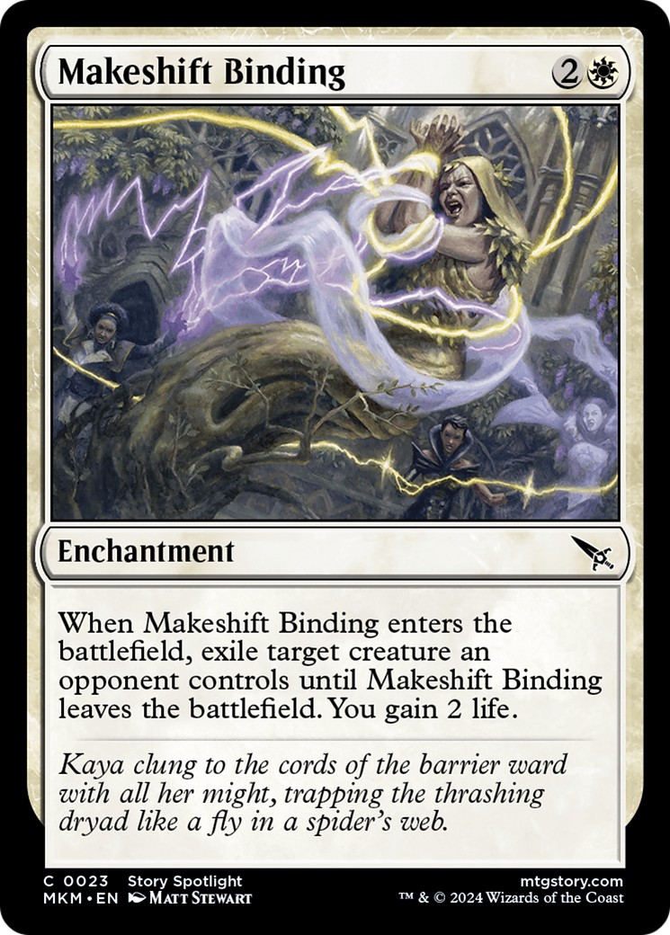 Makeshift Binding (MKM-023) (Foil)