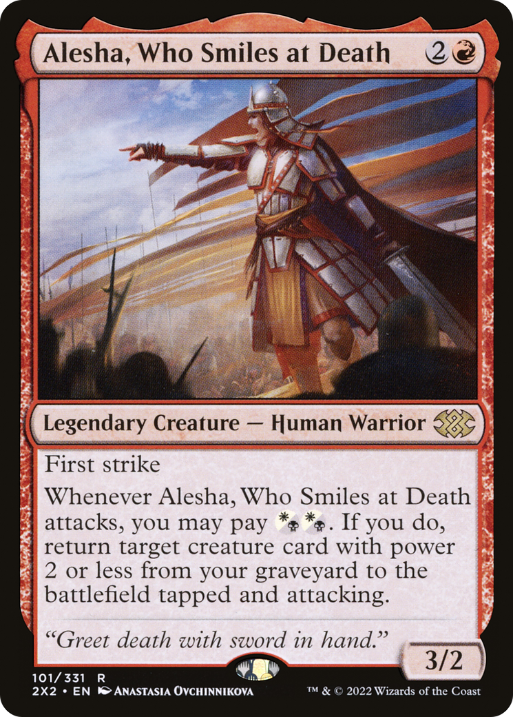 Alesha, Who Smiles at Death (2X2-101)