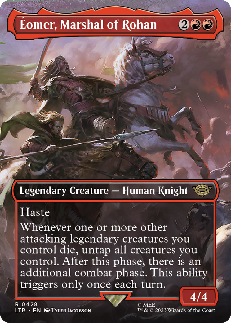 Éomer, Marshal of Rohan (LTR-428) (Borderless)