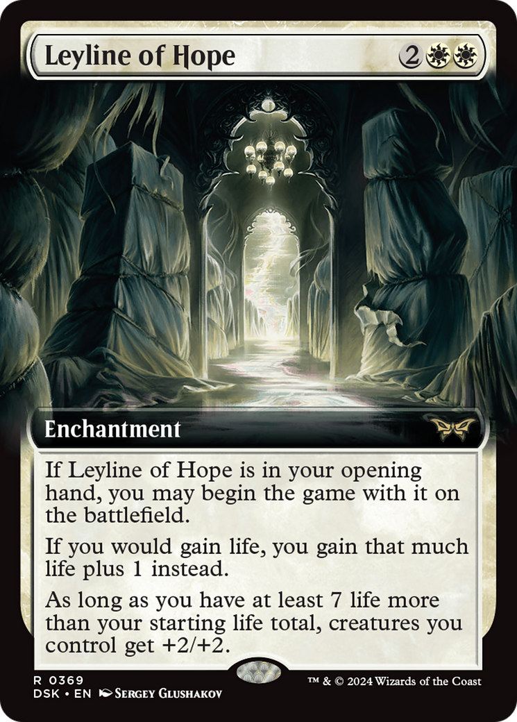 Leyline of Hope (DSK-369) (Extended Art) (Foil)