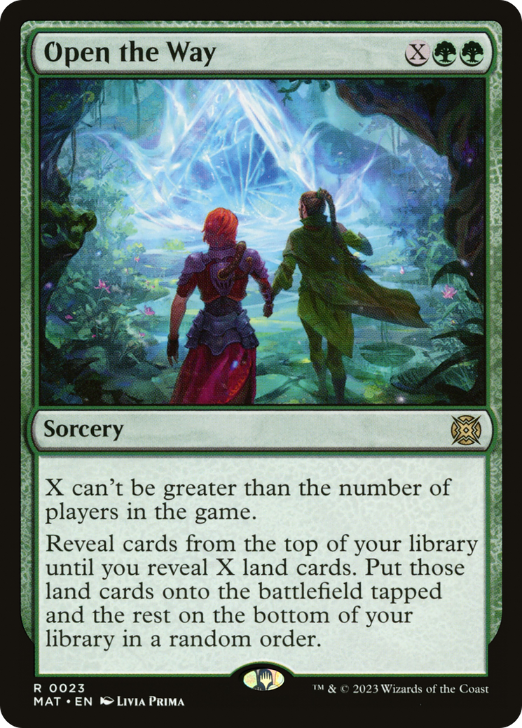 Open the Way (MAT-023) (Foil)