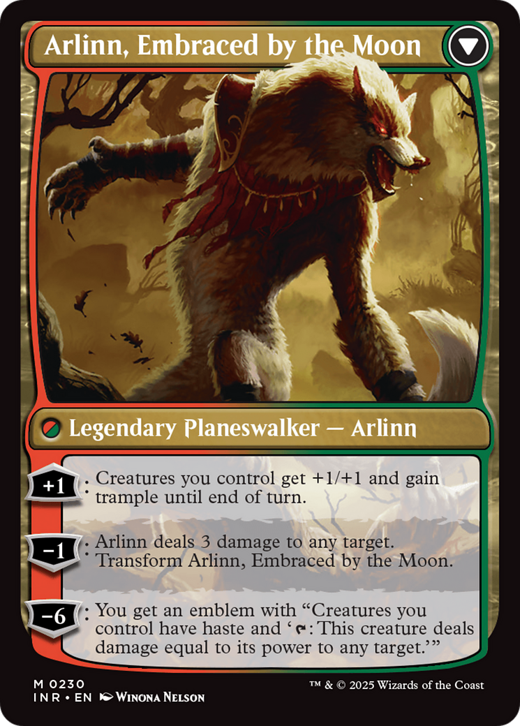 Arlinn Kord // Arlinn, Embraced by the Moon (INR-230) (Foil)