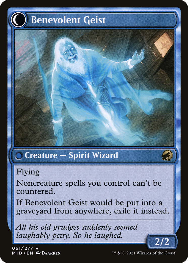 Malevolent Hermit // Benevolent Geist (MID-061)