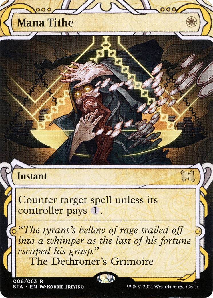Mana Tithe (STA-008) (Showcase) (Borderless)