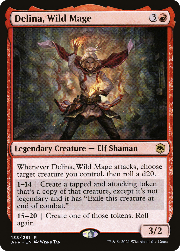 Delina, Wild Mage (AFR-138)