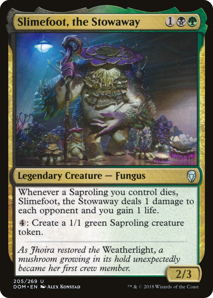 Slimefoot, the Stowaway (DOM-205)