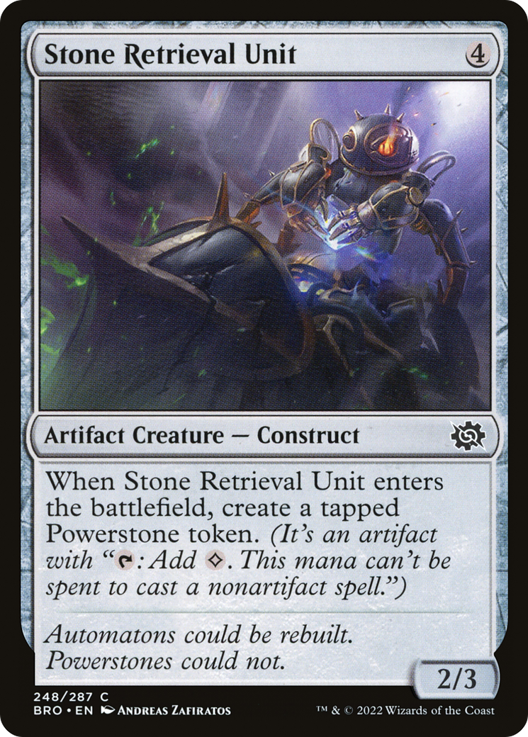 Stone Retrieval Unit (BRO-248) (Foil)