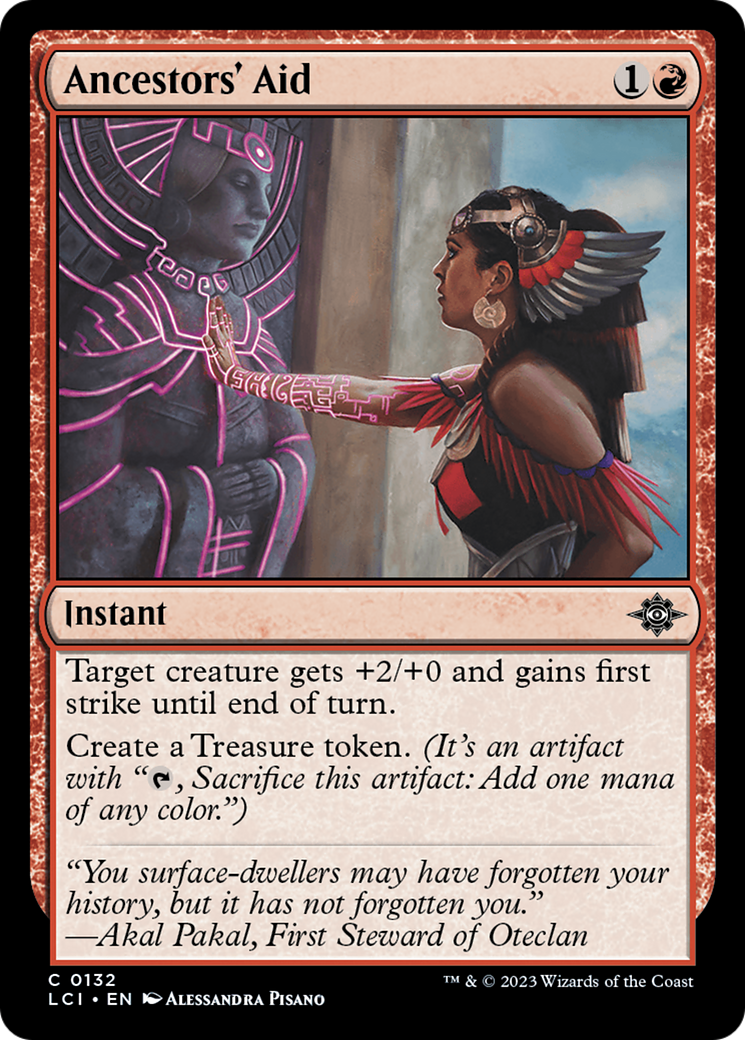 Ancestors' Aid (LCI-132) (Foil)