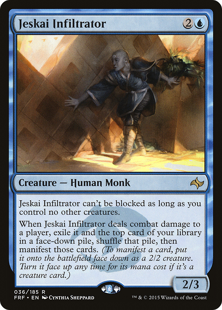 Jeskai Infiltrator (FRF-036)