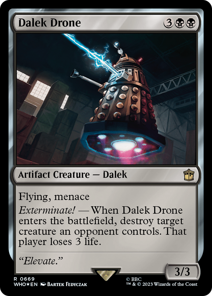 Dalek Drone (WHO-669) (Surge Foil)