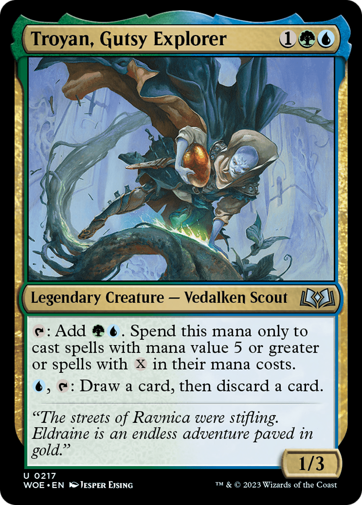 Troyan, Gutsy Explorer (WOE-217) (Foil)