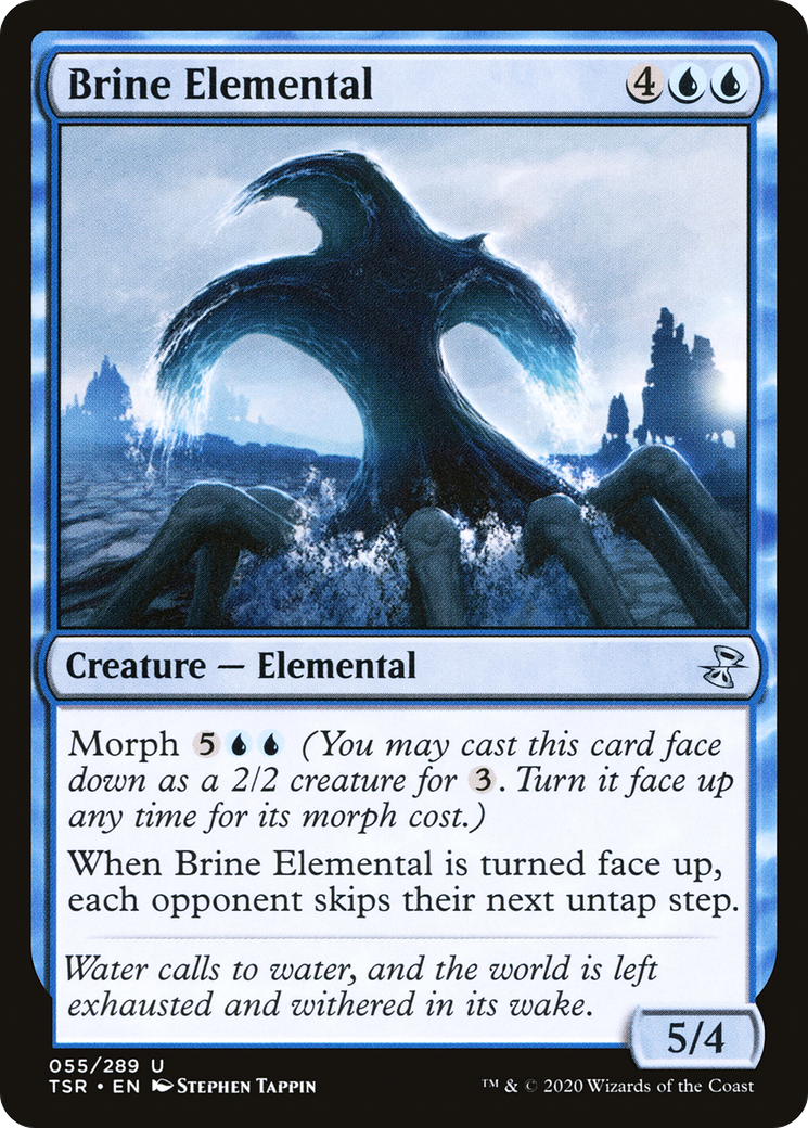 Brine Elemental (TSR-055) (Foil)