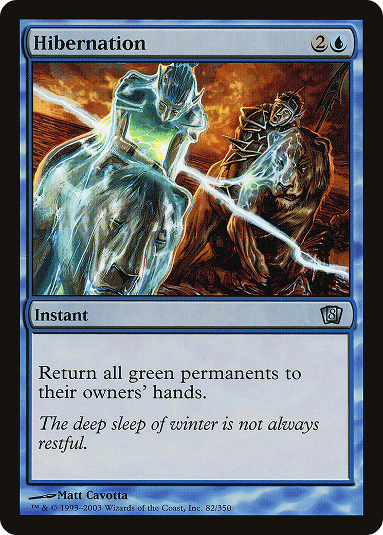 Hibernation (8ED-082★) (Foil)
