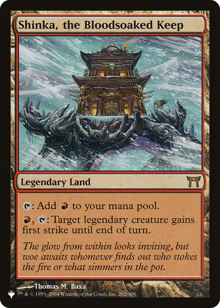 Shinka, the Bloodsoaked Keep (LIST-CHK-282)