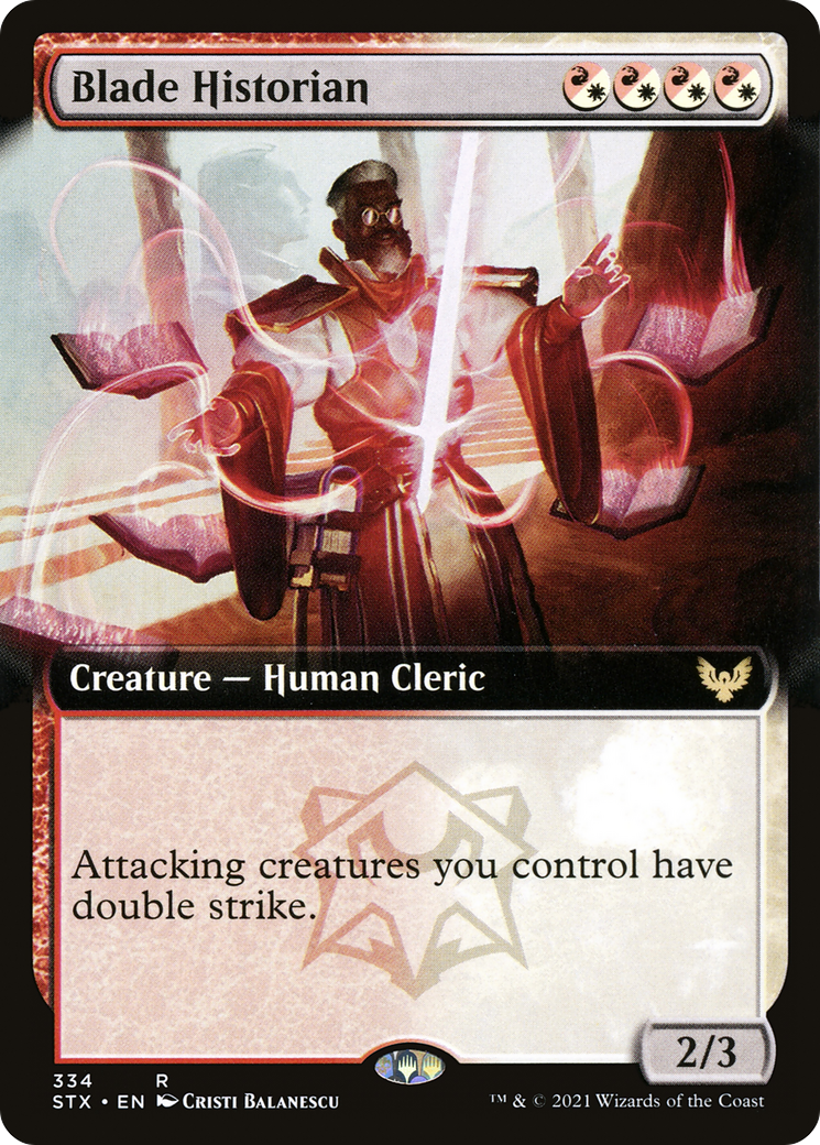 Blade Historian (STX-334) (Extended Art)
