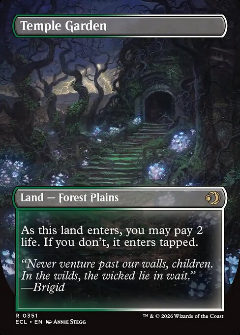 Temple Garden (Borderless) (ECL-351)