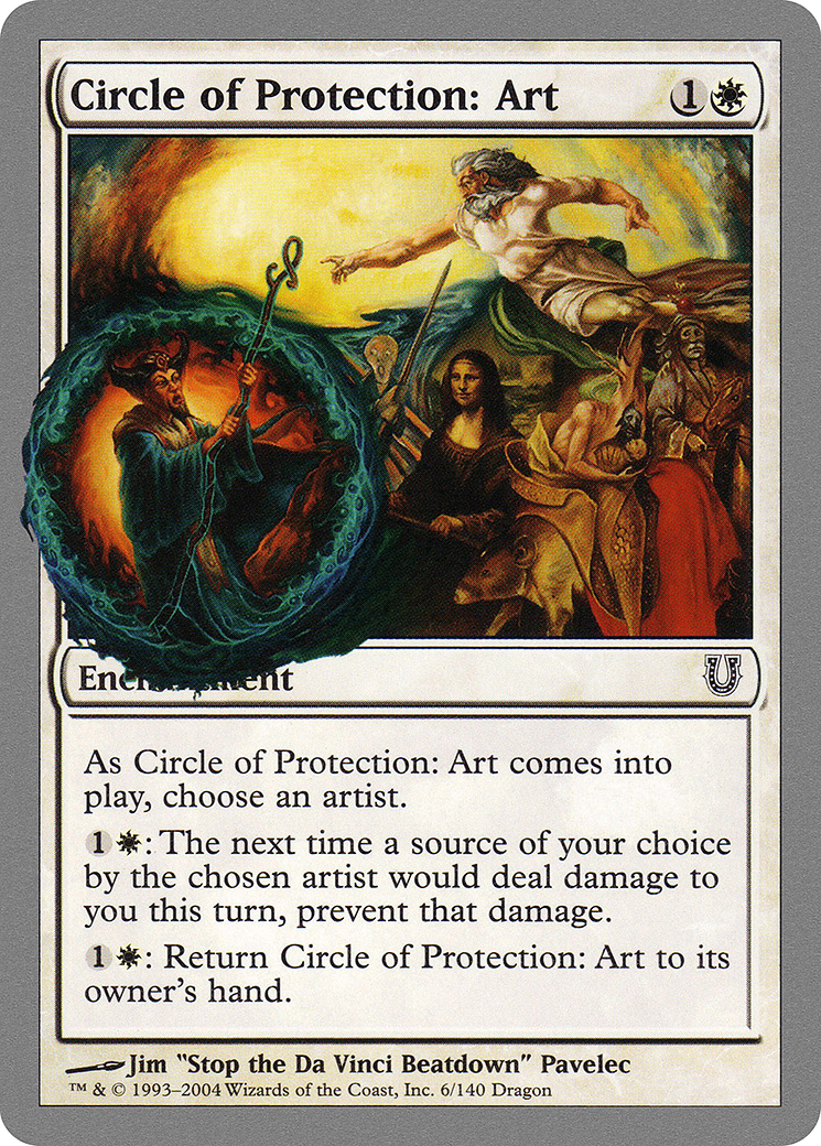 Circle of Protection: Art (UNH-006) (Foil)