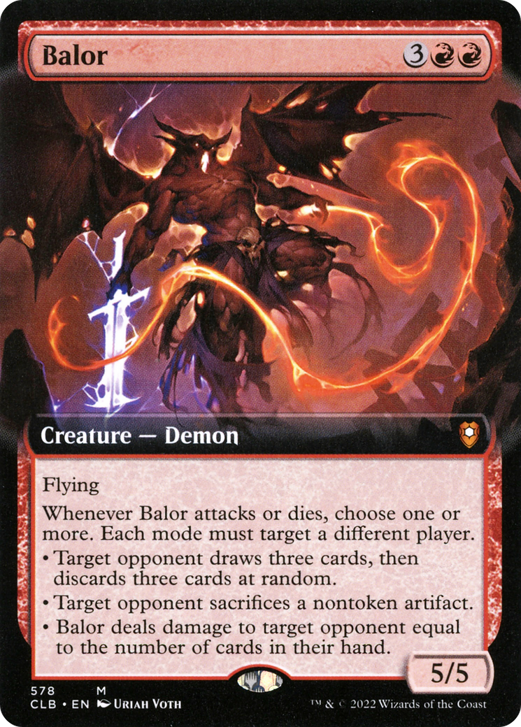 Balor (CLB-578) (Extended Art) (Foil)