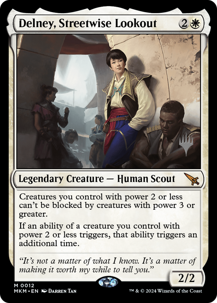 Delney, Streetwise Lookout (PPMKM-12P) (Foil)
